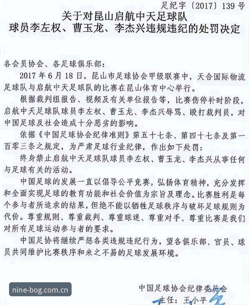 九博国际入口最新版 中国足球第三批禁足名单深度解读——九博体育平台用户指南式分析